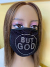 But God Christian Bling Face Mask | Simply For Us