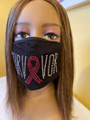 Breast Cancer Awareness Faith Mask | Simply For Us