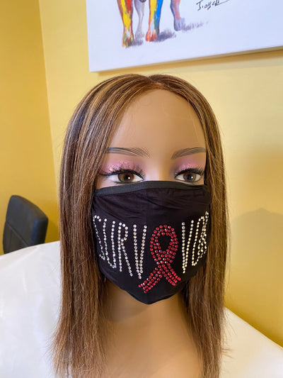 Breast Cancer Awareness Faith Mask | Simply For Us