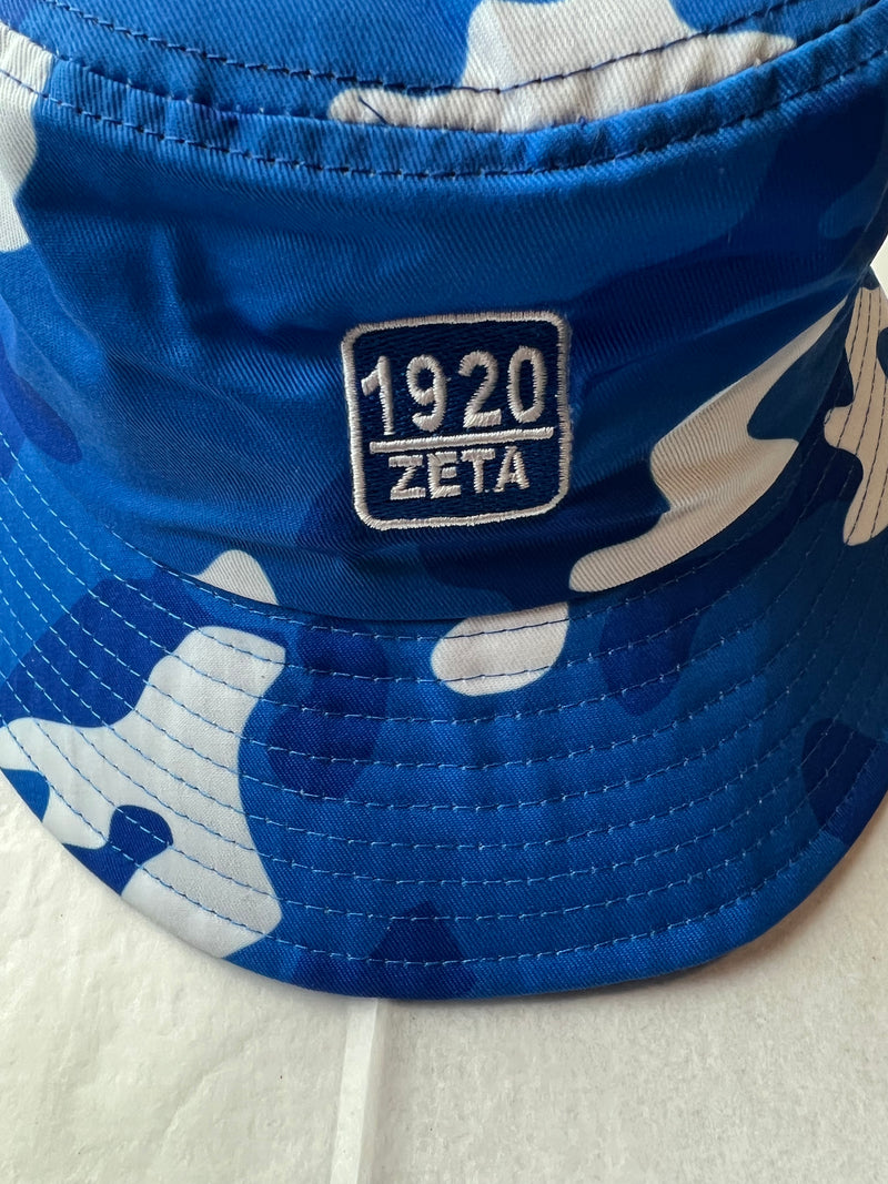 Zeta Phi Beta Camouflage Bucket Hat