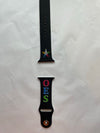 OES Eastern Star Silicone Watch Band for Apple Watch Size 38/40/41