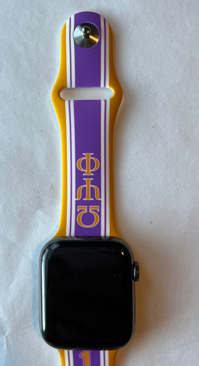 Omega Psi Phi Purple Watch Band - Apple Watch Band - D9 Greeks