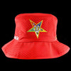 OES Eastern Star Embroidered Bucket Hat 61 CM