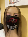Tampa Bay Buccaneers Rhinestone Bling Face Mask