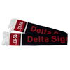 Delta Sigma Theta Knit Scarf Black